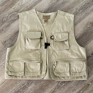 Men’s XL LL Bean fishing vest